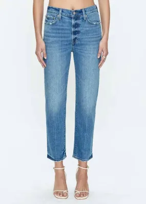 Charlie High Rise Classic Straight Ankle - Sundown