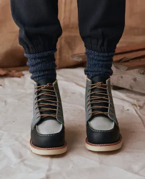 The Red Wing Heritage Boot. -- Indigo Colorblock
